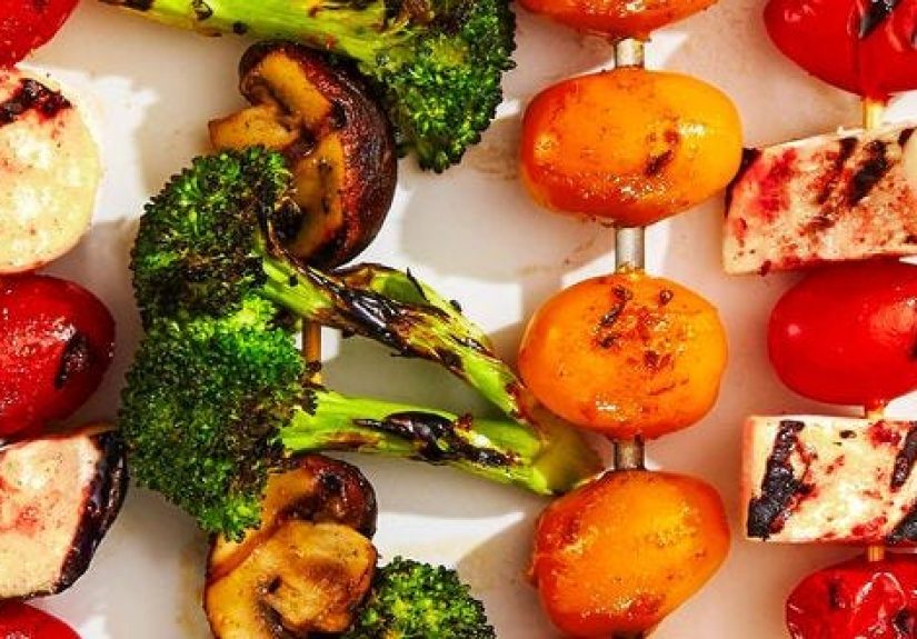 Best Rainbow Veggie Kabobs Recipe - GoodHousekeeping.com
