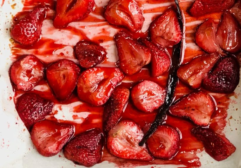 Best Roasted Strawberries Recipe - How To Make Roasted Strawberries