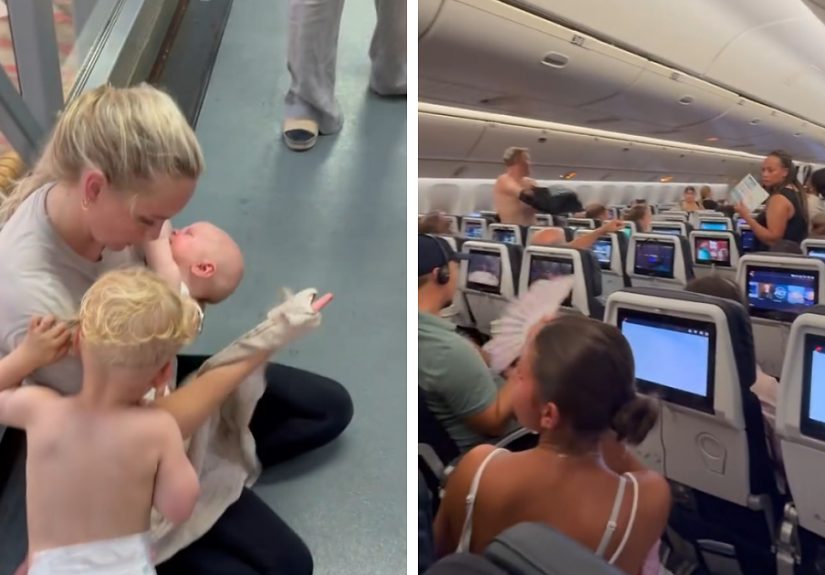 Chaos On Paris Flight As Family Trapped In Dangerous Heat With Infant Reveals Horrifying Ordeal