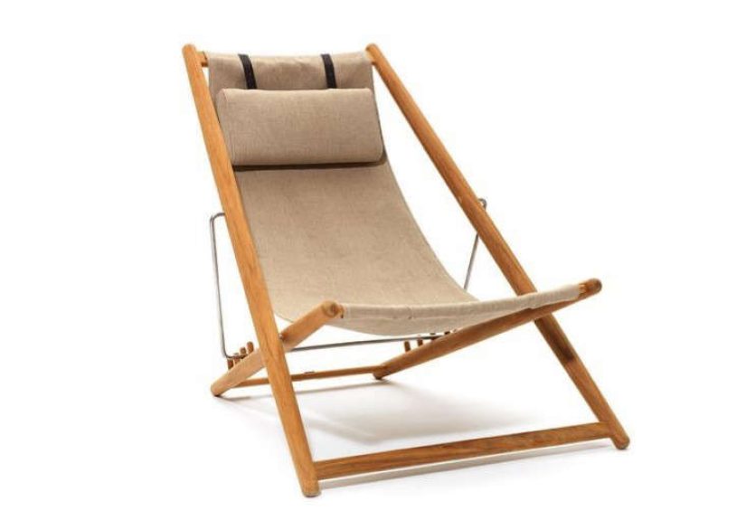 H55 Teak Lounger