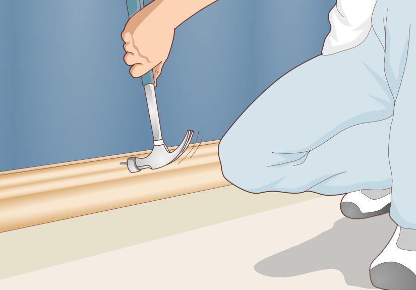 How to Cover Paneling Seams