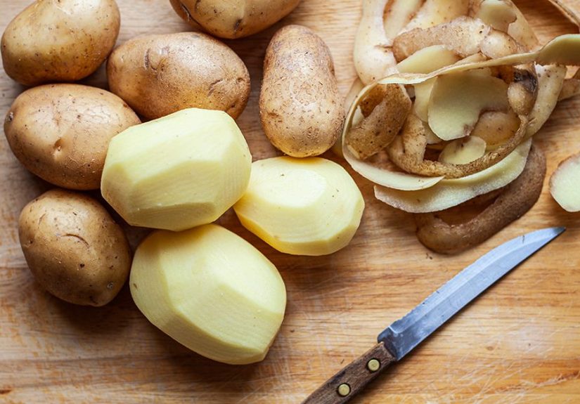 How to Peel Potatoes the Right Way