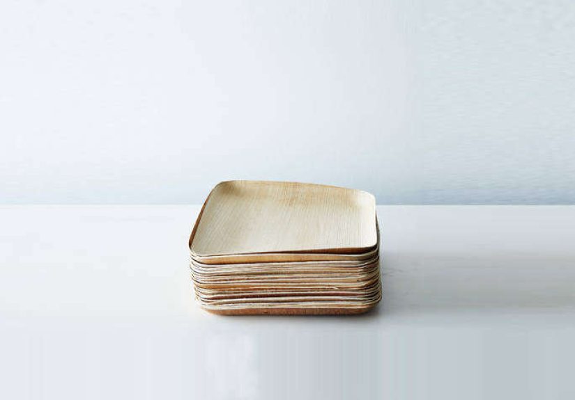 Large Compostable Wooden Plates