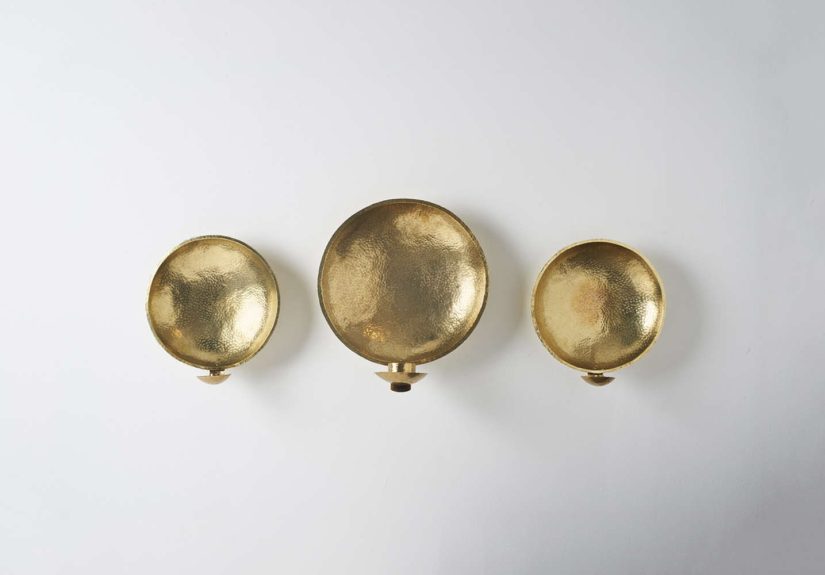 Malin Appelgren Brass Sconces