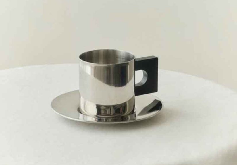 S.R. Metal Cup and Saucer