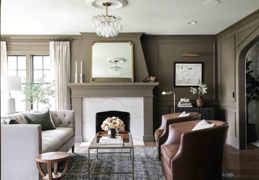 36 Gorgeous Painted Fireplace Ideas