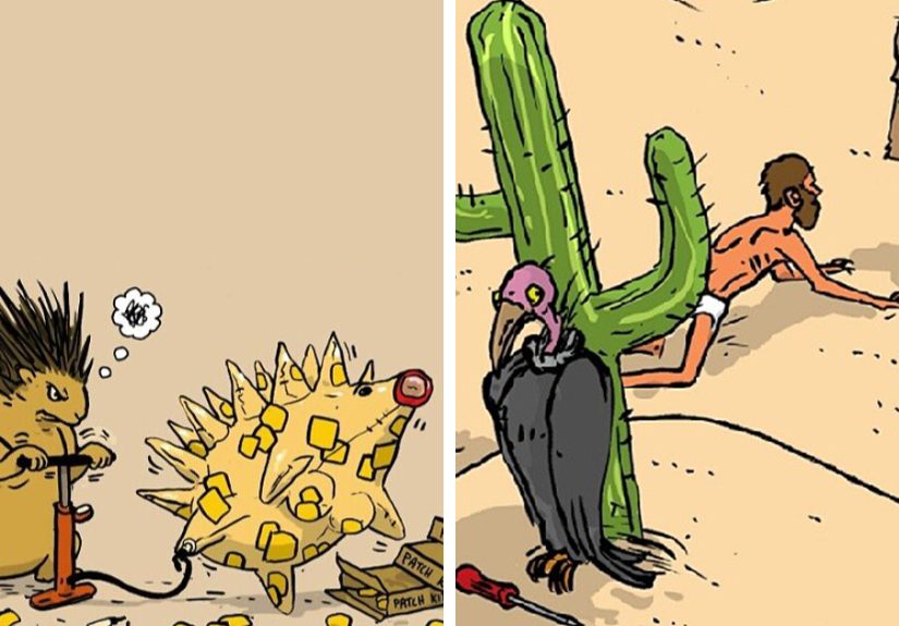 40 New One-Panel Comics With Absurd Humor By Joseph Nowak