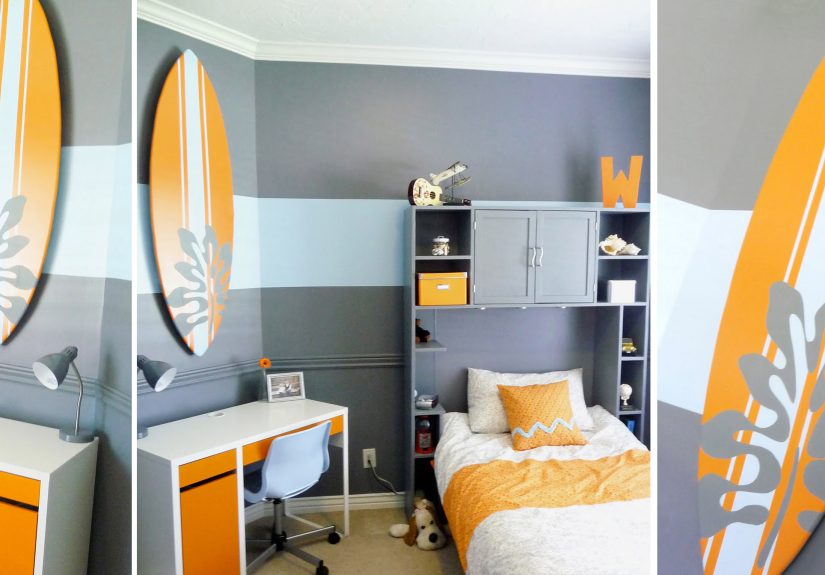 Boys Bedroom Interior Design Makeover!
