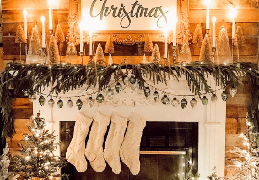Christmas Fireplace Decor: 10 Fireplace Decor Ideas for Christmas