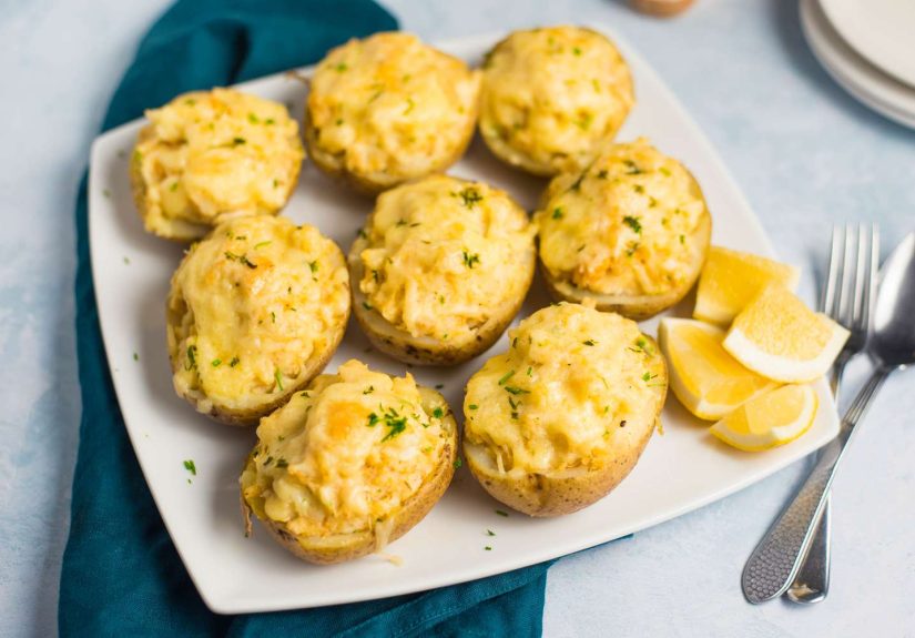 Crab Stuffed Potatoes Recipe