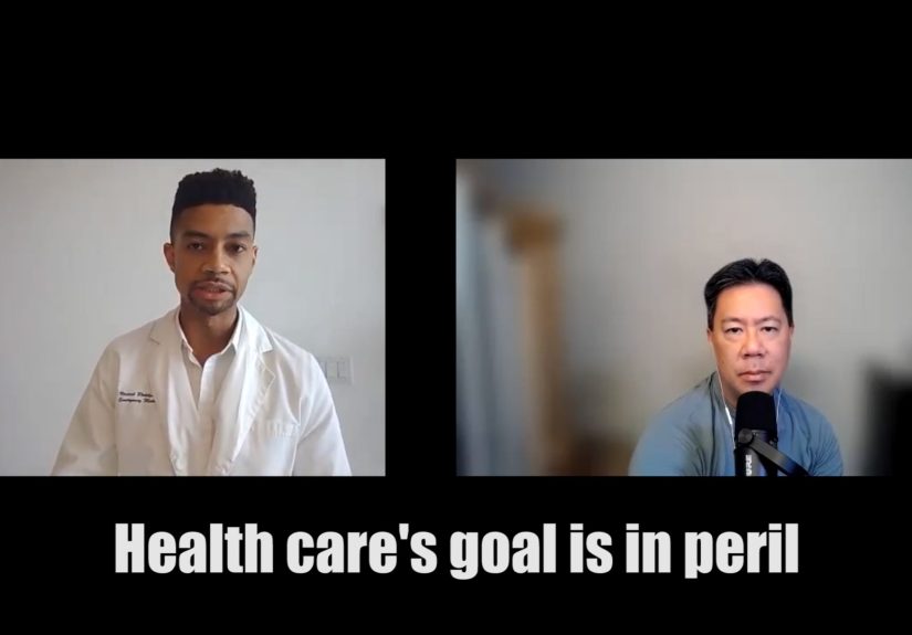 Health care's goal is in peril