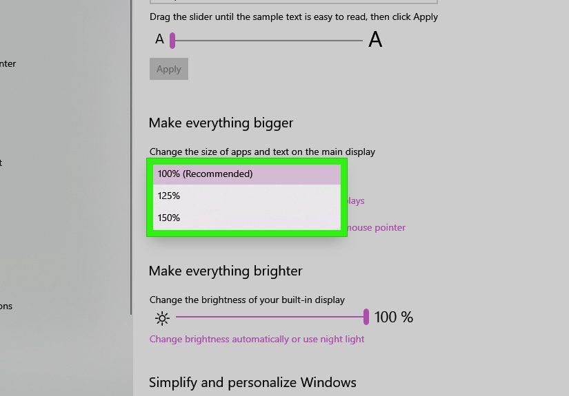How to Adjust Display Size on Windows 10: 10 Steps