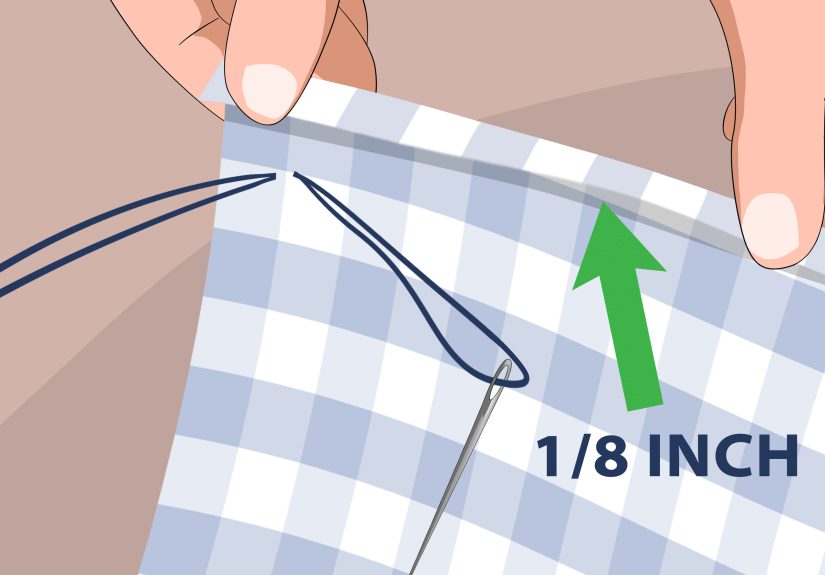 How to Hand Stitch a Rolled Hem: 7 Steps