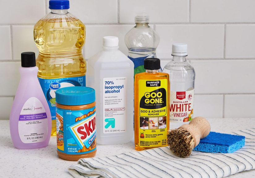 How to Remove Sticker Residue Using Items You Have at Home