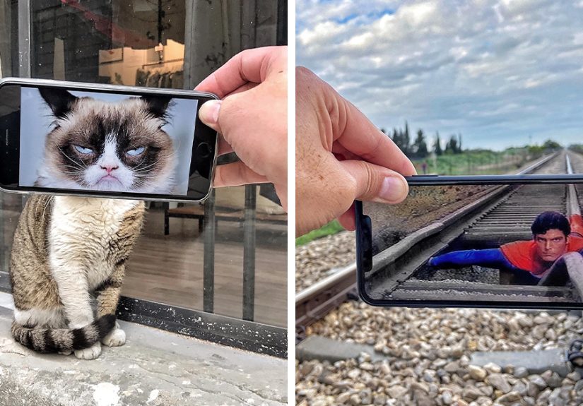 I Combine Ordinary Objects With Pics On My Phone To Make Them Look Extraordinary (16 New Pics)