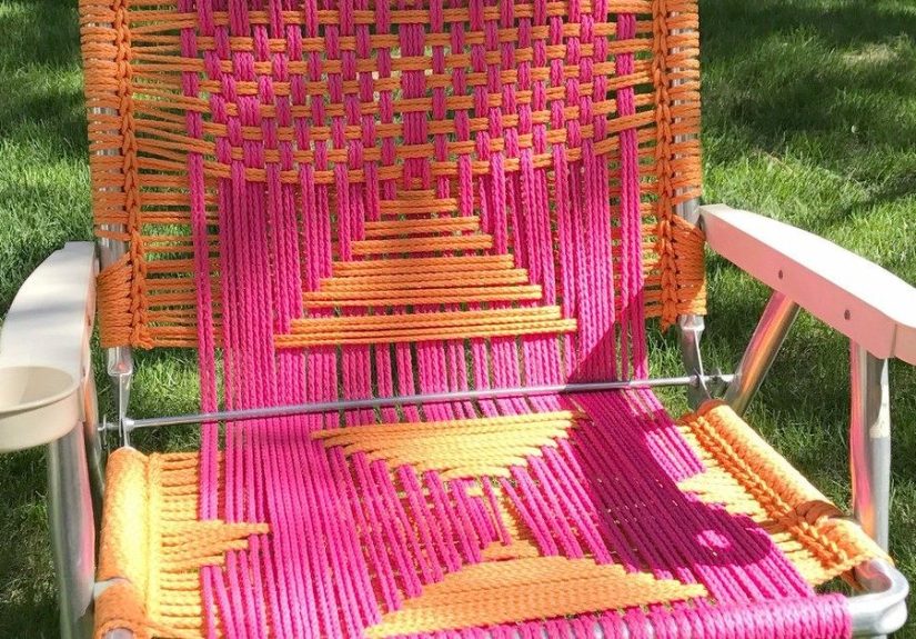 Macrame Lawn Chair