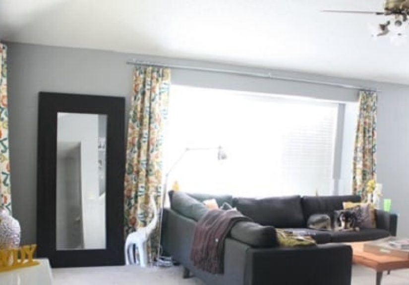 Make A Homemade Curtain Rod For Under $10