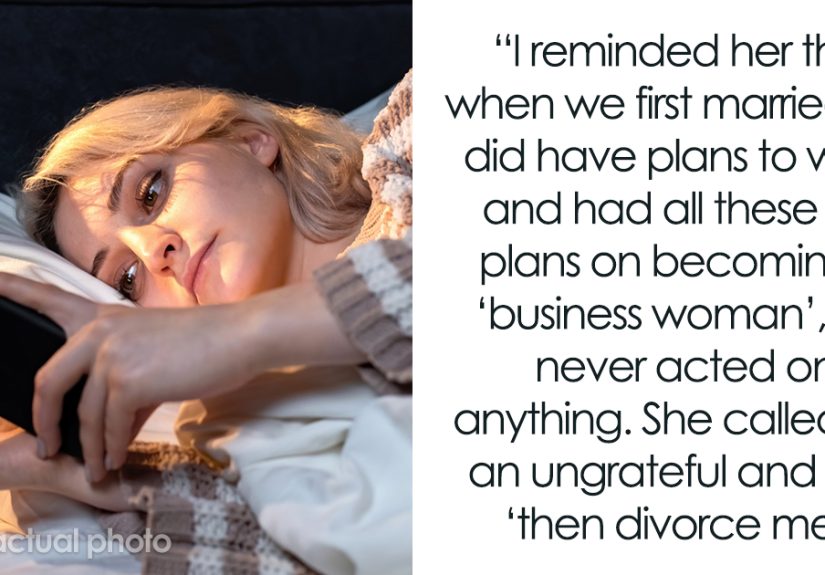 Man Orders Wife To Get A Job If She Doesn’t Want To Go On An Allowance