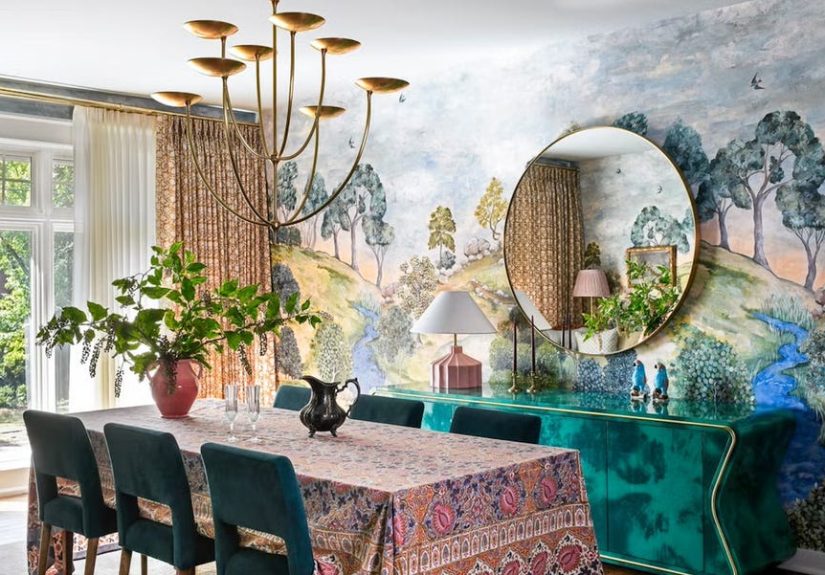 This 1900's Home Is a Masterclass in Layering Pattern and Color