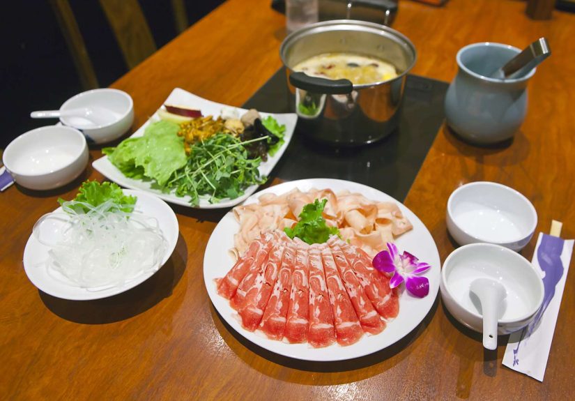 Traditional Mongolian Hot Pot With Lamb Recipe