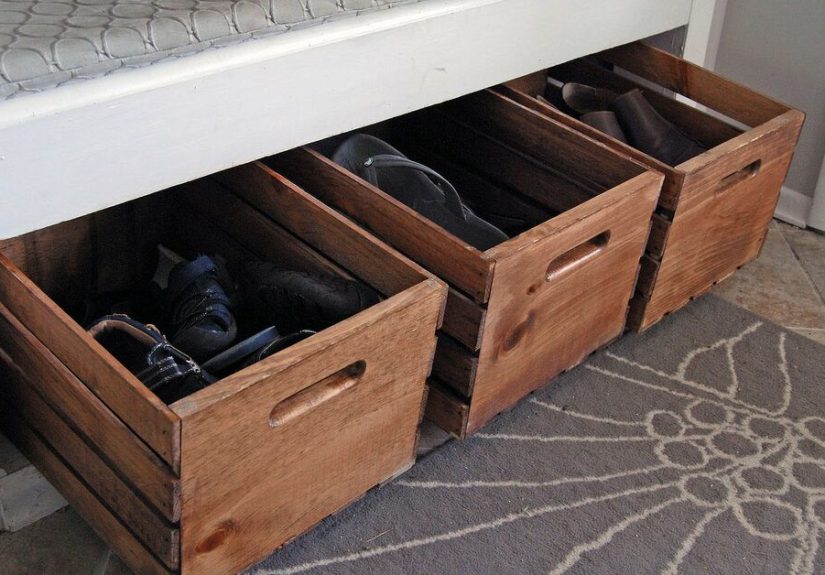 18 Cheap Shoe Storage Ideas DIY