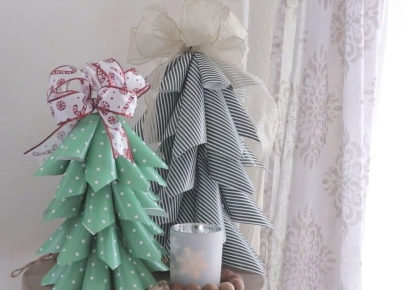 5 Quick and Easy Steps to Make a Wrapping Paper Christmas Tree