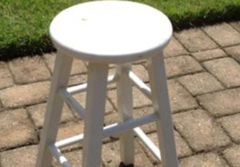 A “Tie-Dye for” Set of Barstools!