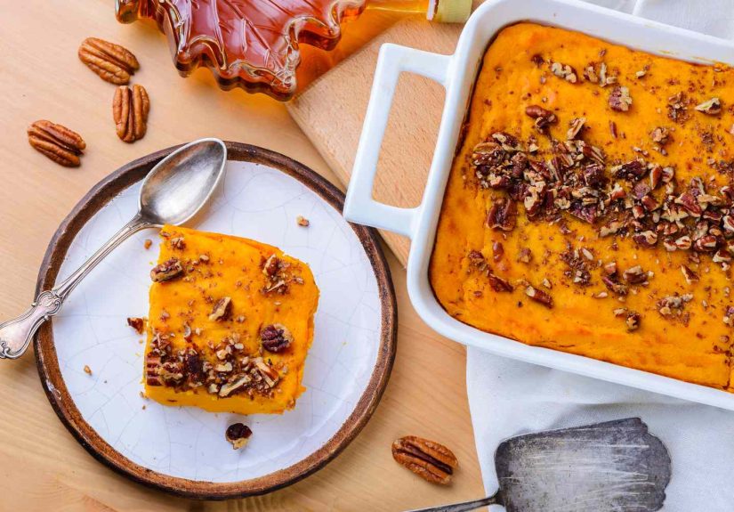 Butternut Squash Kugel (Pareve) Recipe