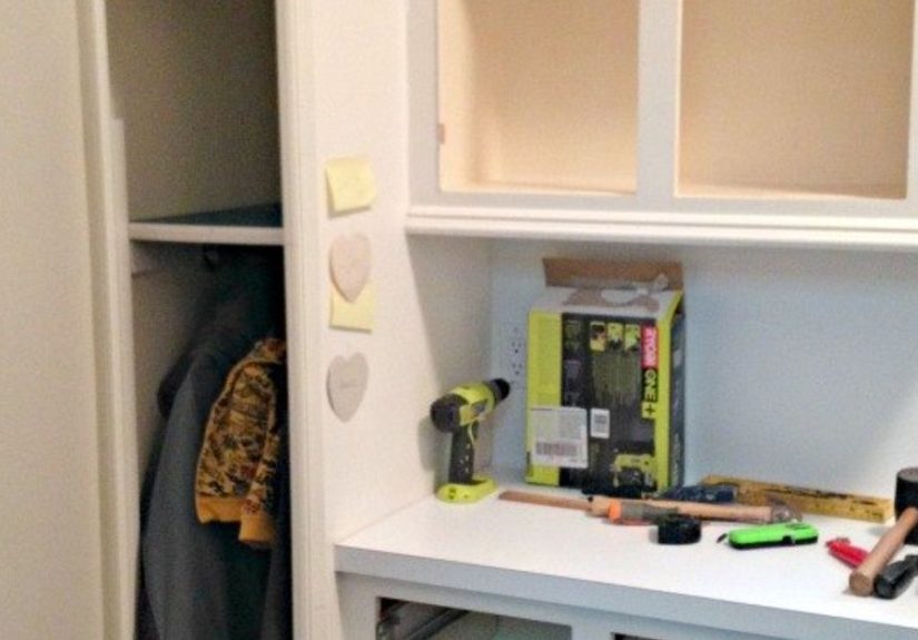 DIY Mudroom Laundry Room Makeover