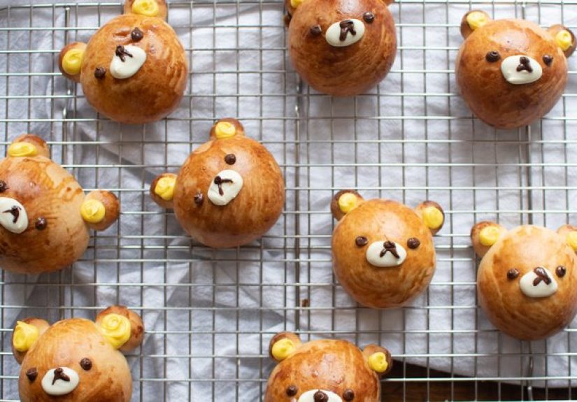 Easy Pan de Coco Recipe Inspired by Sanrio's Rilakkuma