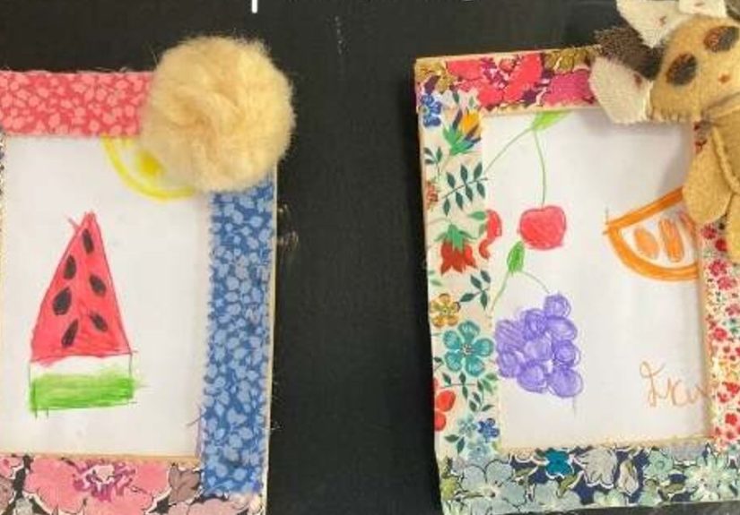 Fabric Scraps Crafts for Kids {no Sew}