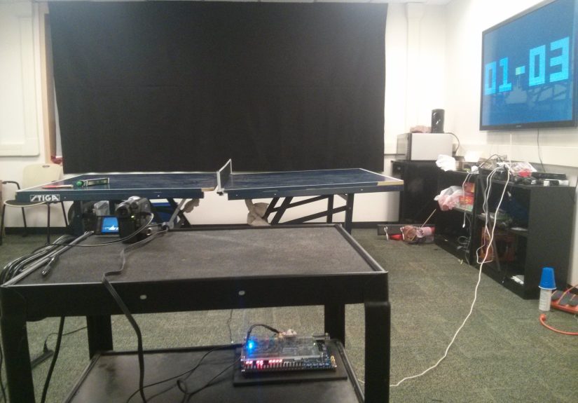 FPGAs Keep Track Of Your Ping Pong Game