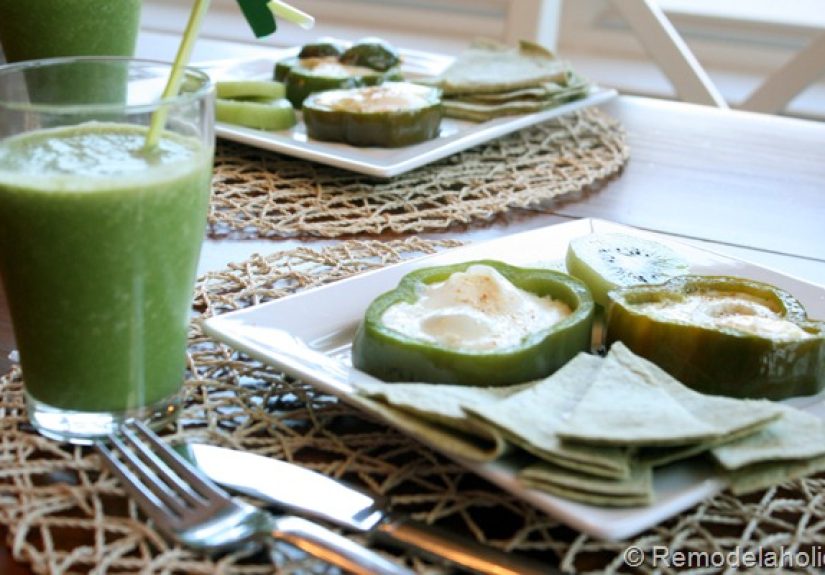 Green Breakfast! Saint Patrick's Day Idea