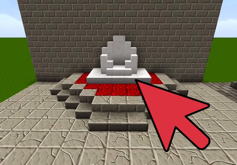 How to Build a Throne on Minecraft