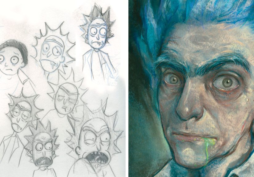 I Created Realistic Portraits Of Rick And Morty