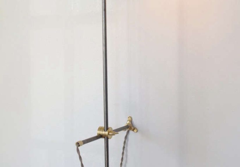 O.C. Industrial Stump Lamp with Parabolic Shade