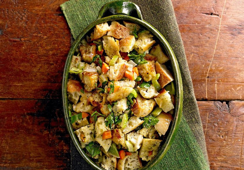Old-Fashioned Bread Stuffing