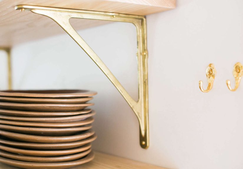 Ramsey Conder Gold Plated Brass Hooks