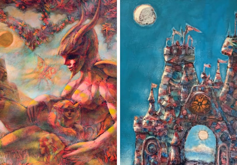Rare Early Works Of Psychedelic Art Pioneer Burt Shonberg On Display In LA After 50 Years (24 Pics)