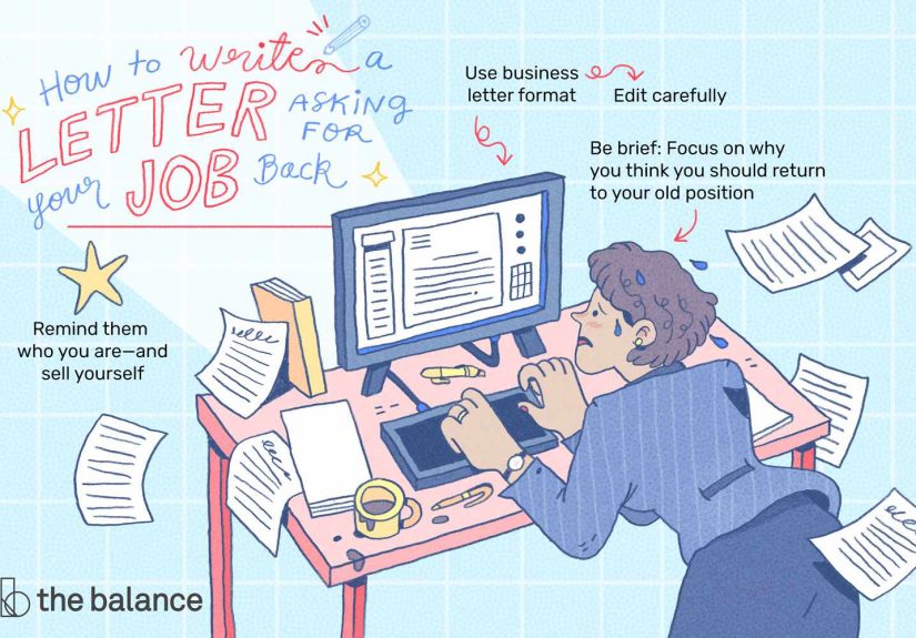 Sample Letter Asking for Your Old Job Back