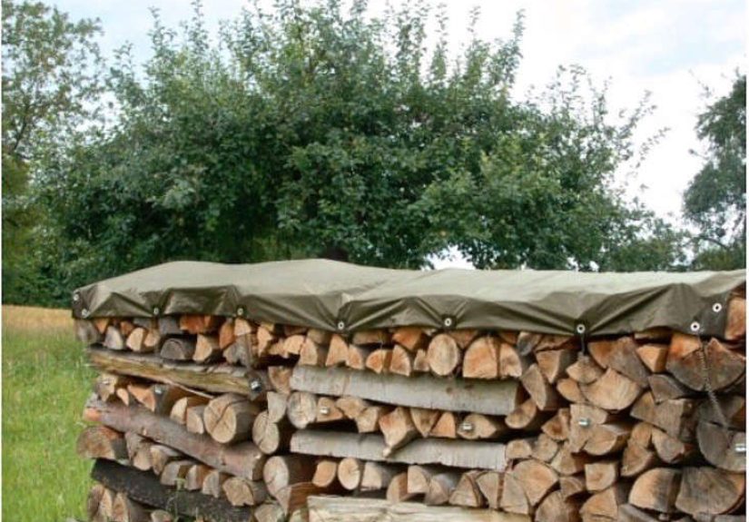 Self-Stretching Tarpaulin