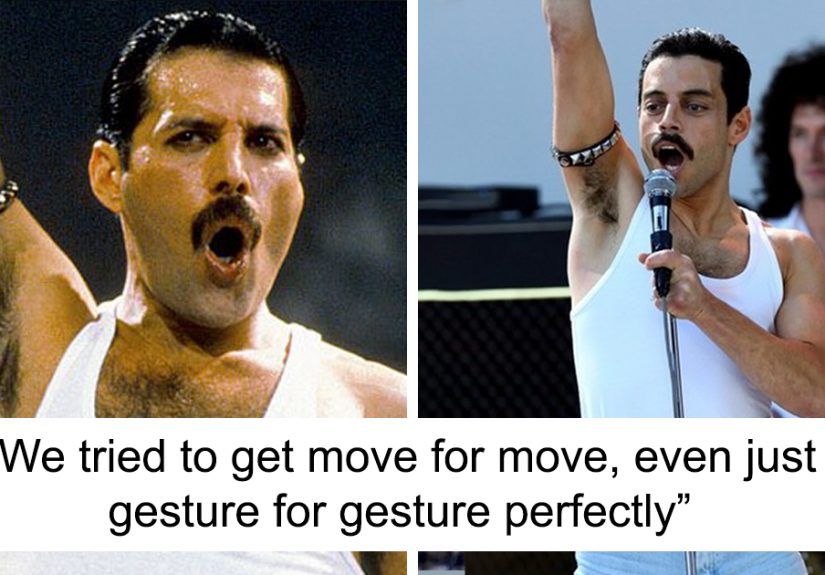 Someone Made A Side-By-Side Comparison Of Rami Malek And Freddie Mercury An Live Aid, And It’s Like Watching The Same Person