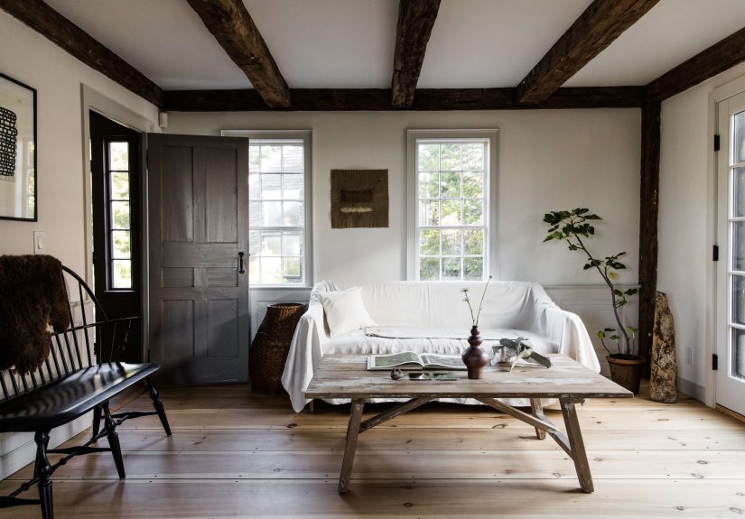 Steal This Look: A Rustic Living Room on Spruce Head in Maine