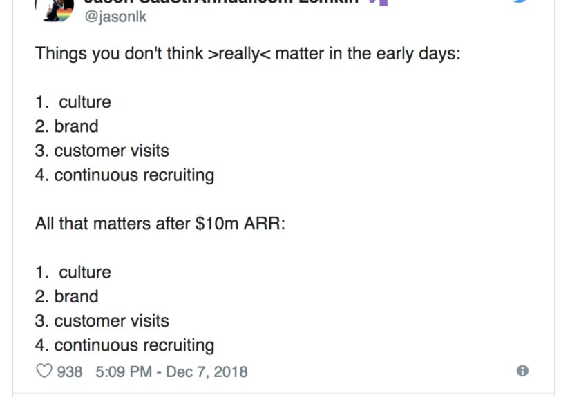 The Only 4 Things That Really Matter After $10m ARR