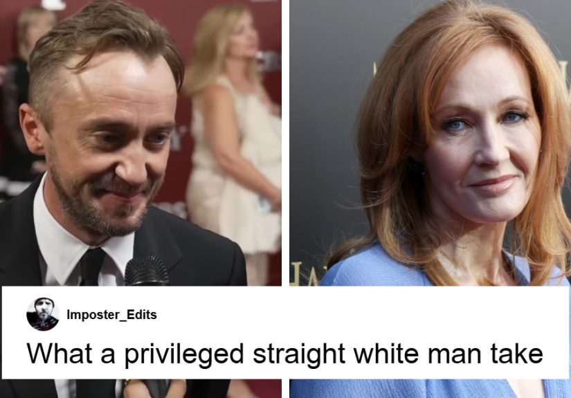 Tom Felton Enrages 'Harry Potter' Fans With Red Carpet Comments On J.K. Rowling