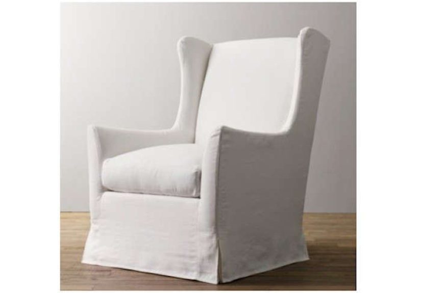 Wingback Swivel Glider