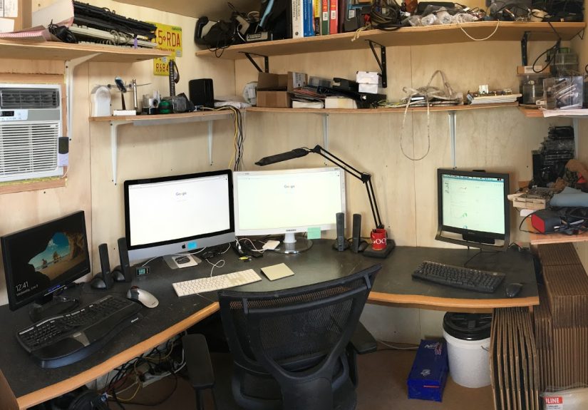 Working In Peace With An Off-Grid Office Shed