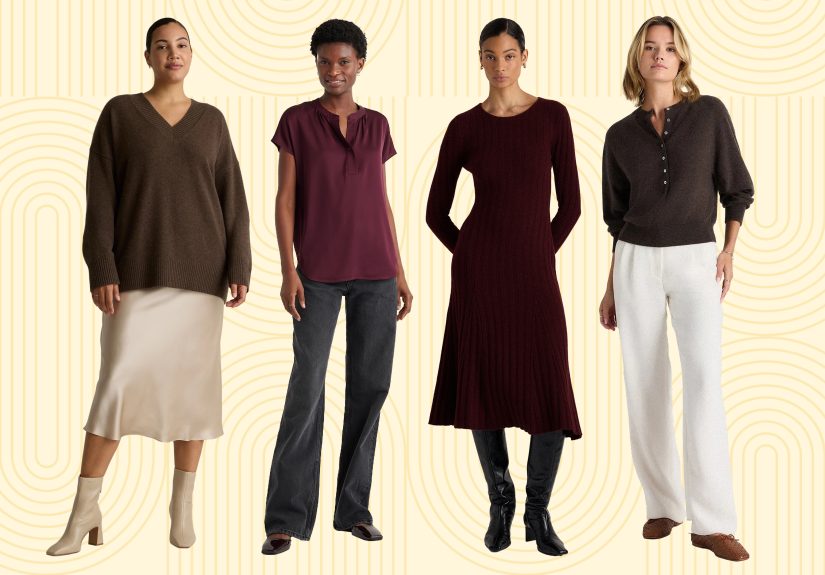 10 Quince Clothing Finds in Chocolate Brown and Burgundy