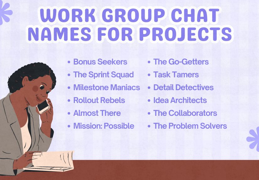 315 Unique & Hilarious Work Group Chat Names