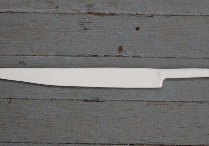Accessories: Ceramic Chef's Knife from Pigeon Toe Ceramics